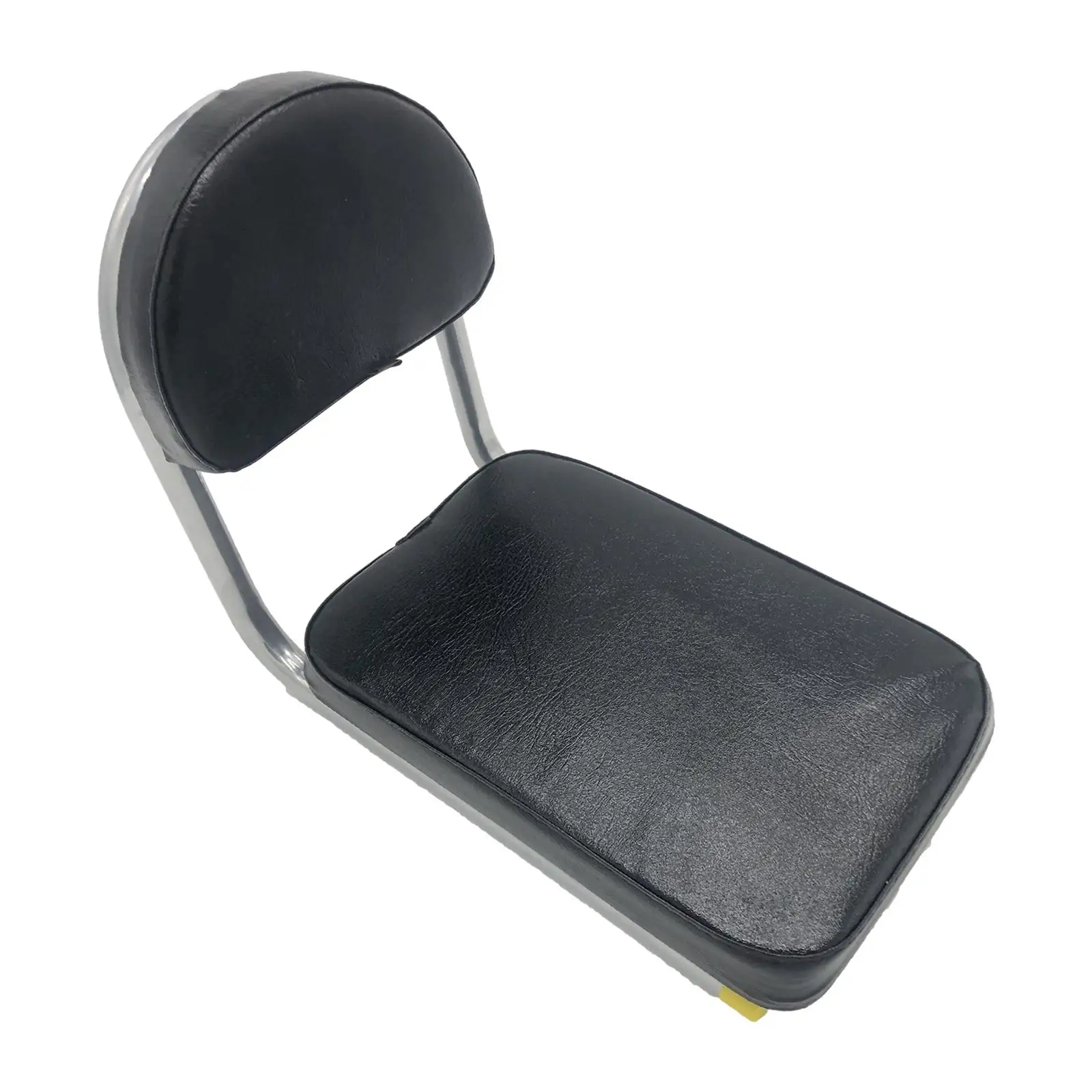 Bicycle Rear Seat Portable Easy Cleaning with Back Rest Bike Back Seat Back Saddle for Touring Outdoor Biking Riding Accessory