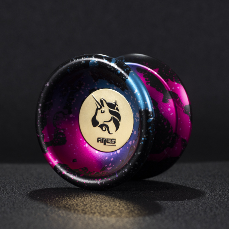 Yoyo Professional Magic Metal Yoyo With 10 Ball Bearing Alloy Aluminum High Speed Unresponsive Yoyo Classic Toys For Kids