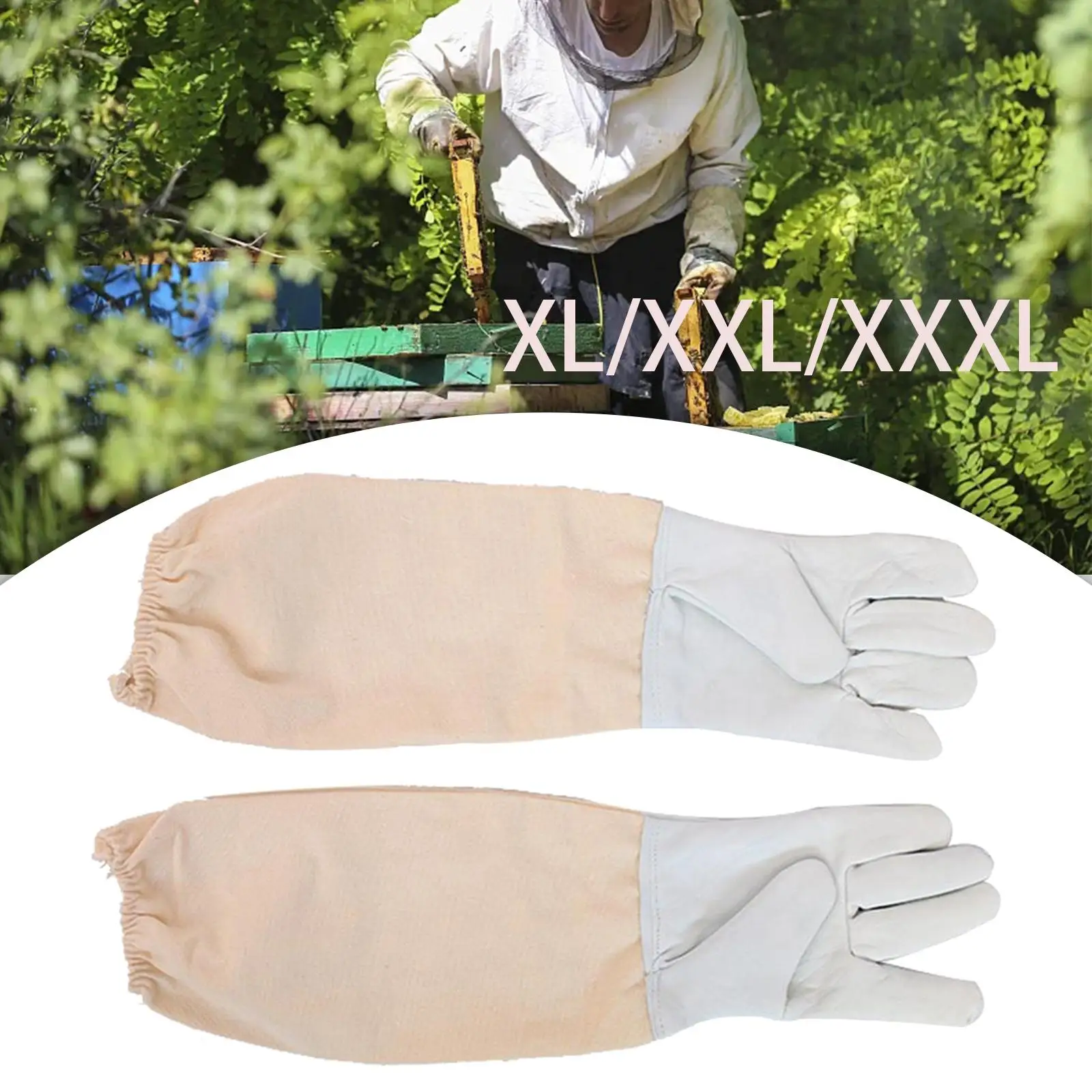 Beekeeping Gloves Anti Bee Gloves for Gardening Apiculture Tools Unisex