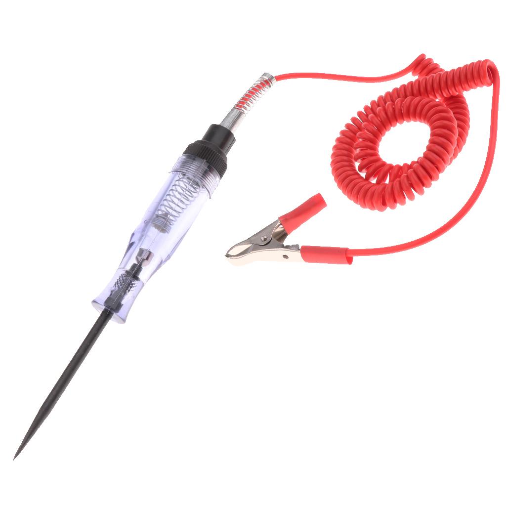 High Long Probe Test Light Car Voltage Circuit Tester 12V 6V Quickly check automotive headlights