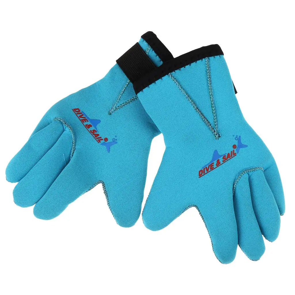 2x  Children Water Sport Swimming Scuba Diving Wetsuit Skid-proof Gloves