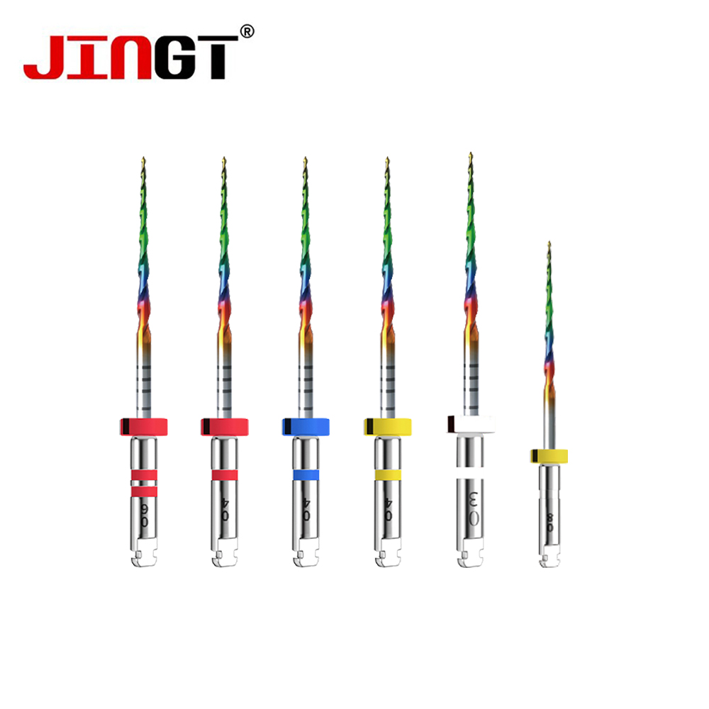 Best of JINGT RAINBOW ONE Dental Root Canal File Nickel-titanium File System Rotary 21mm / 25mm / 31mm For Dentist Tool Reviews & Tips