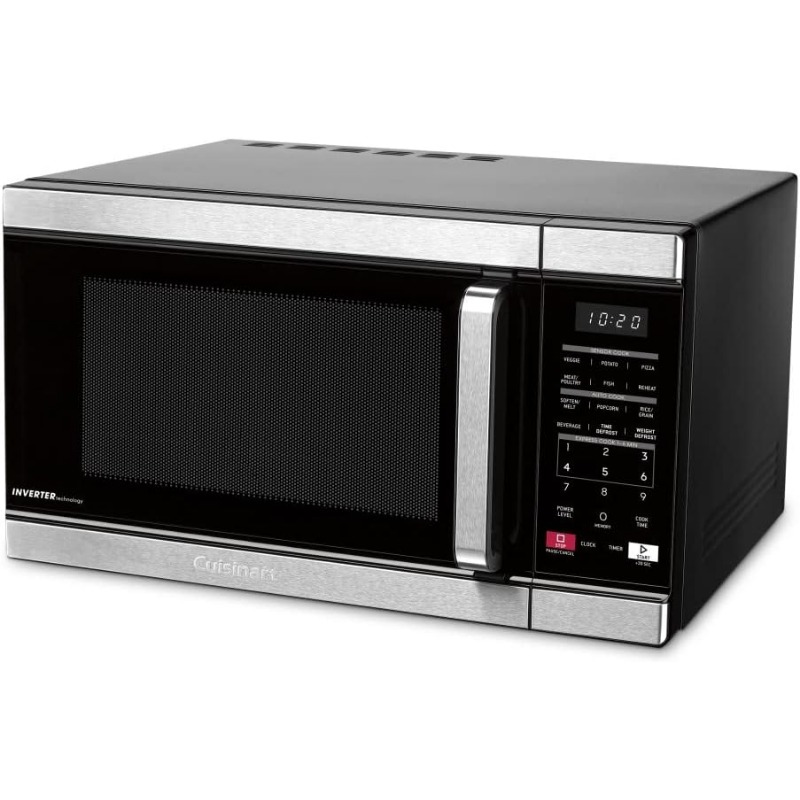 Title 3, CMW-110 Stainless Steel Microwave Oven, Silver