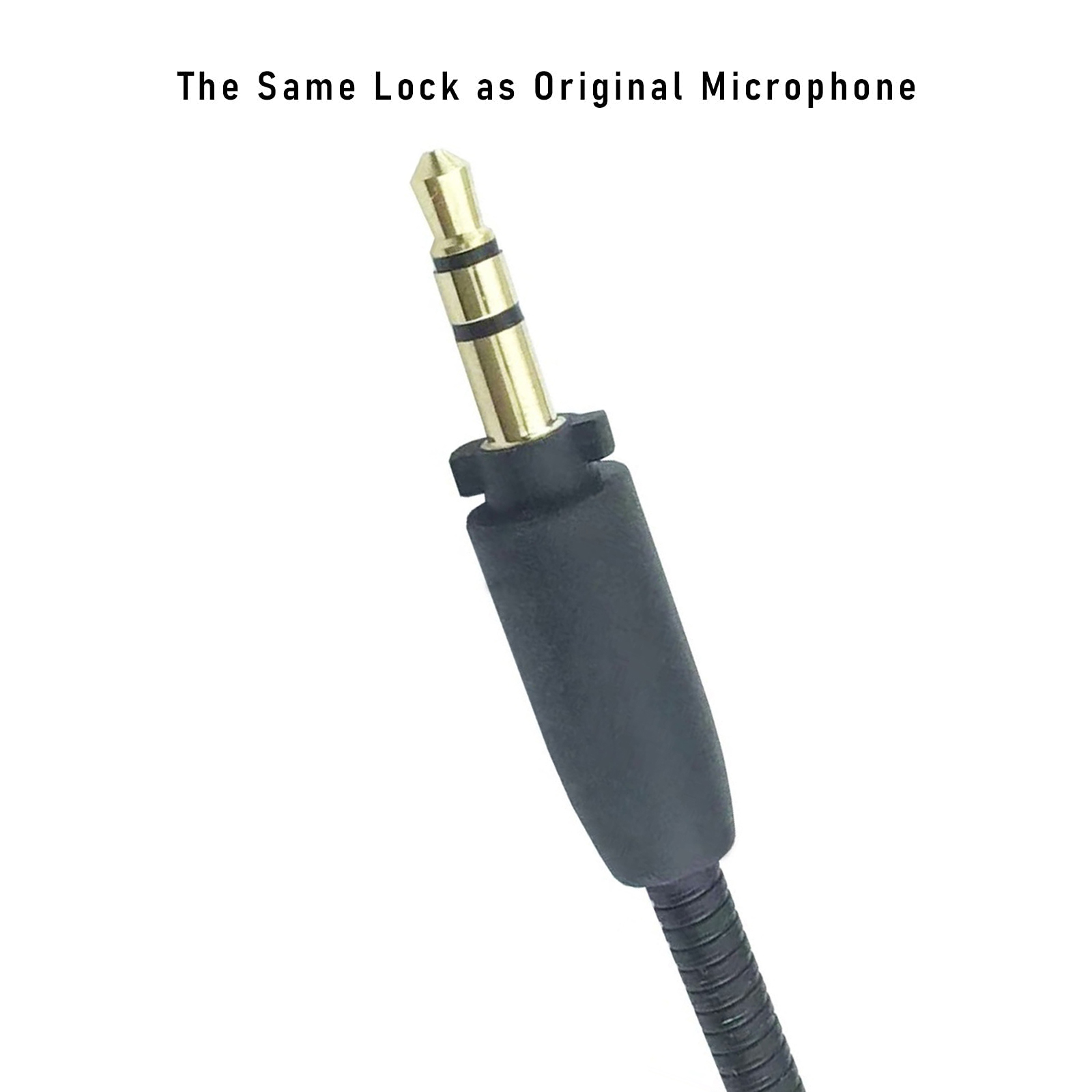 Replacement Aux 3.5mm TRS Mic Microphone Booms for Edifier G2 II Gaming Headphones Game Headsets