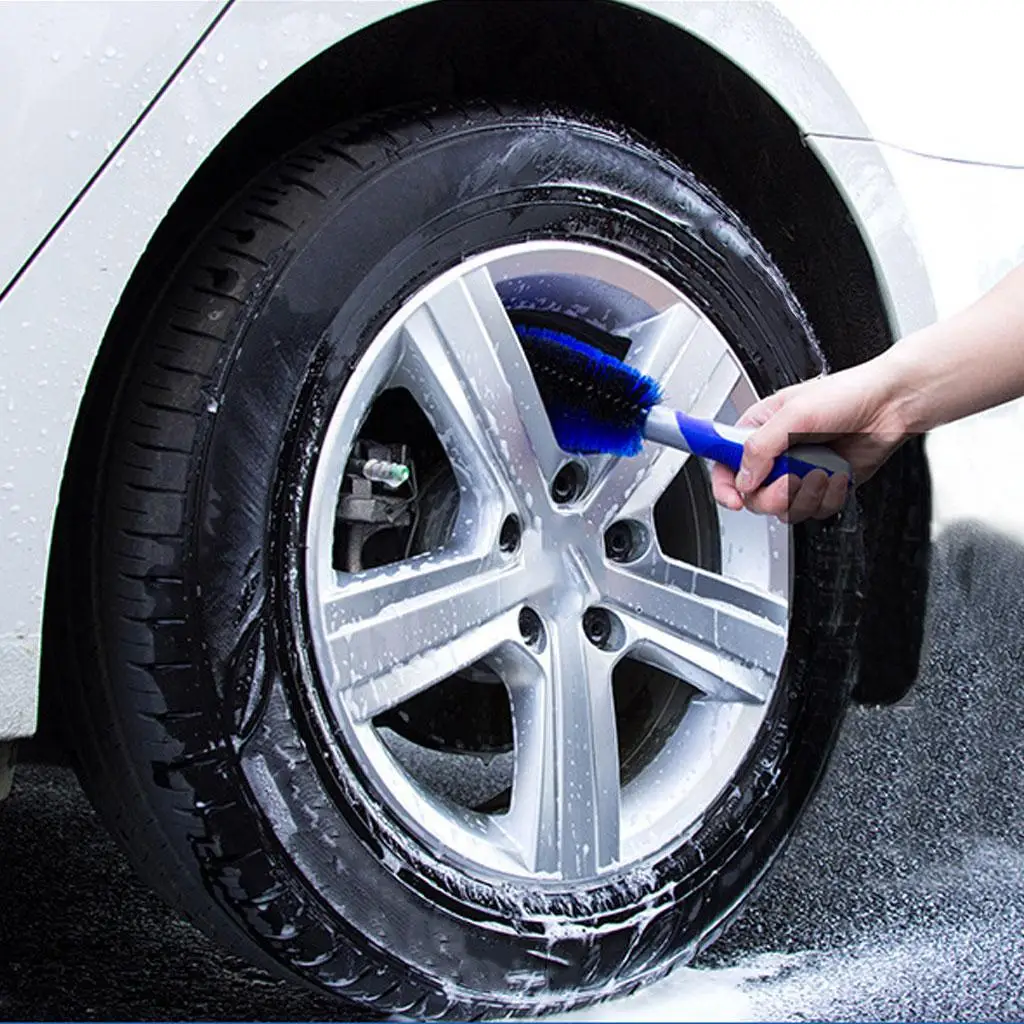 Car Wash Brush Wash Decontamination Fit for Wheel Hub Household