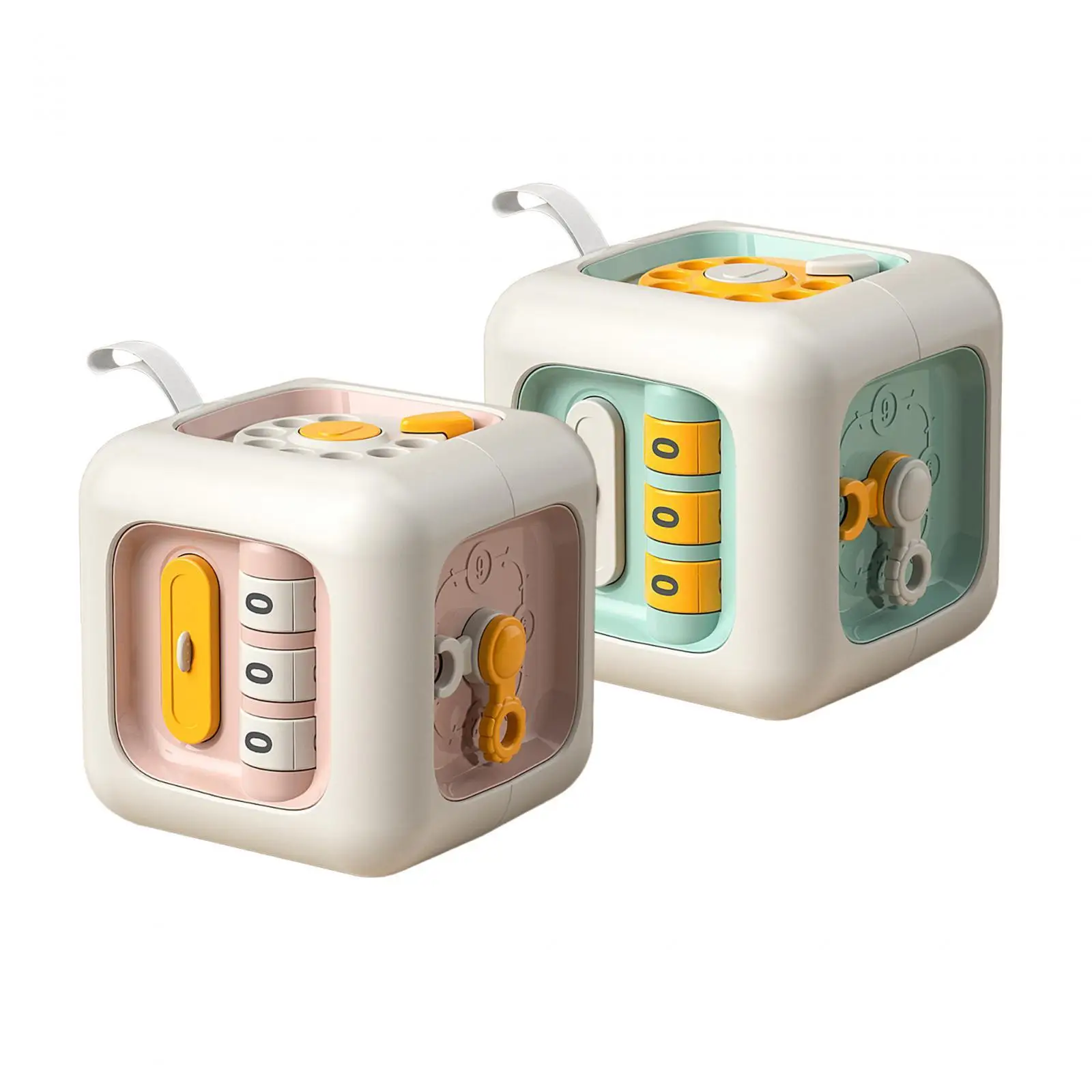 Activity Cube Toy, Parent Child Interactive, Montessori Toys for Baby Children Birthday Gift