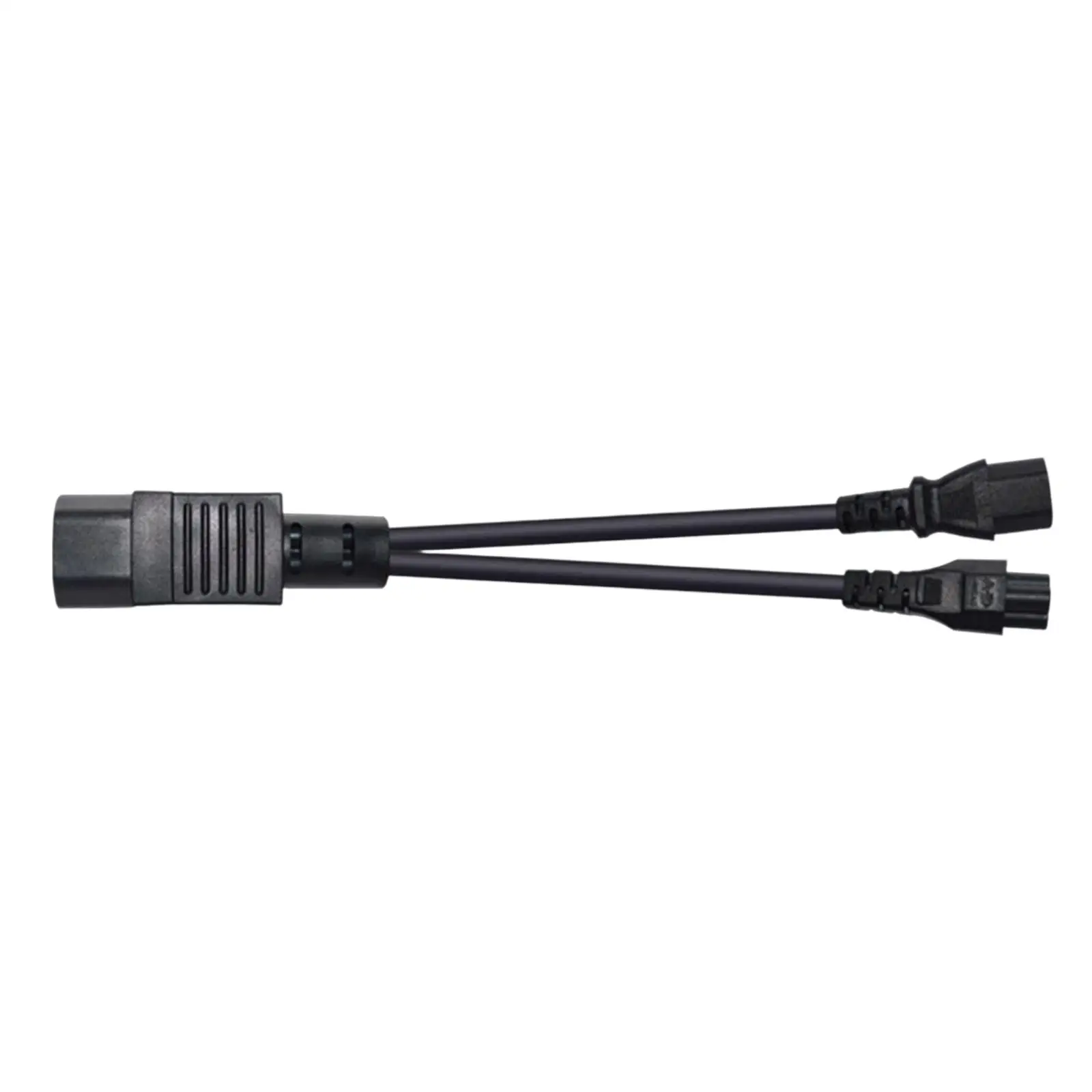 IEC320 C14 to IEC320 C13+C5 Y Splitter Power Y Type Power Adapter Cord Splitter for PC