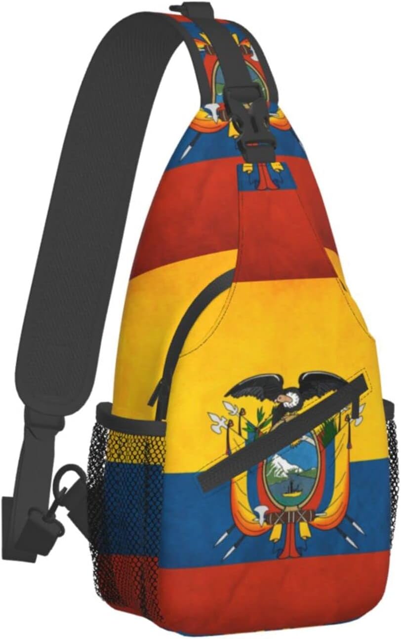 Mochila Cross-Body Sling para homens e mulheres,