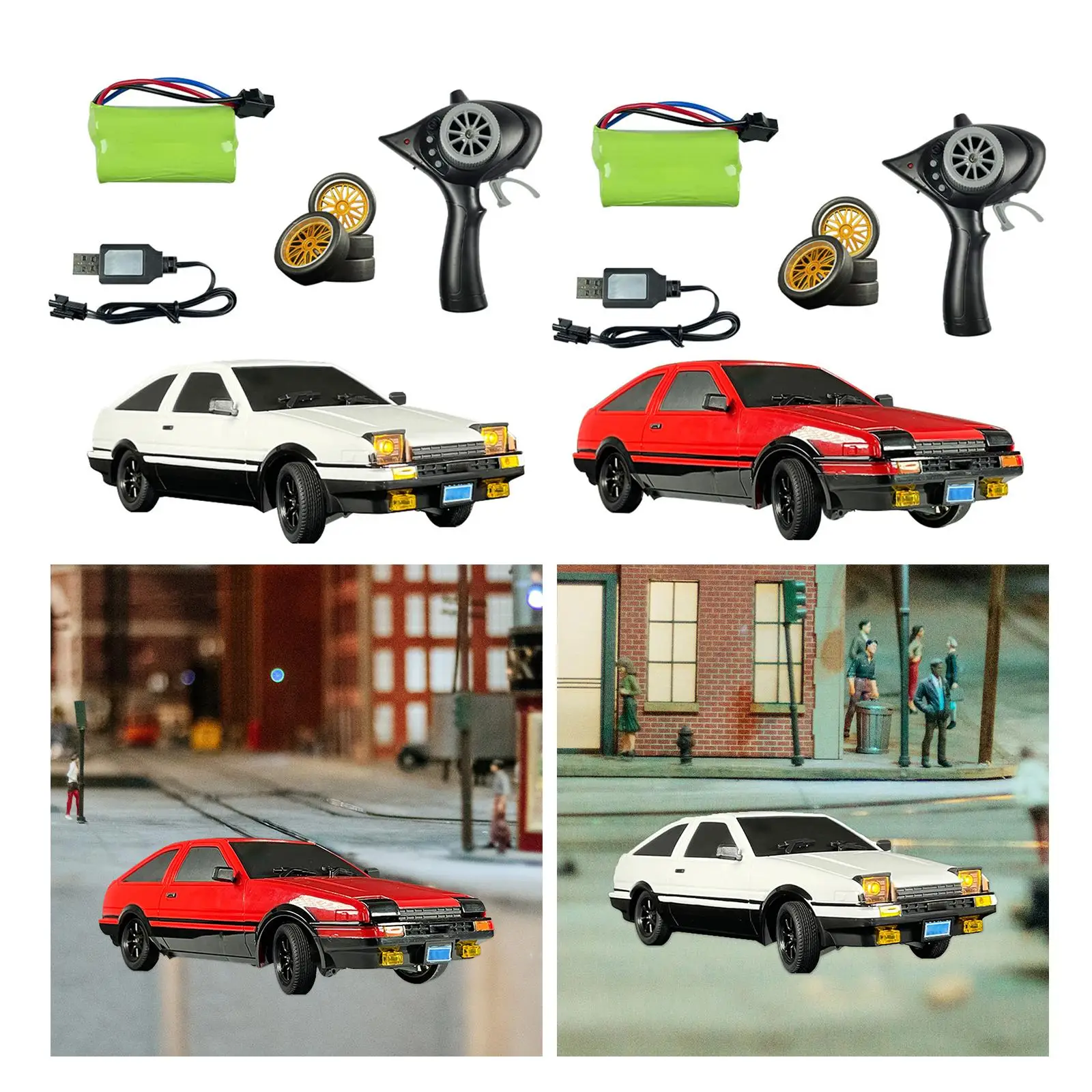 1:18 Scale 3WD Rear Drive Running Drifting for Ld1801 Age 6 7 8+ Adults