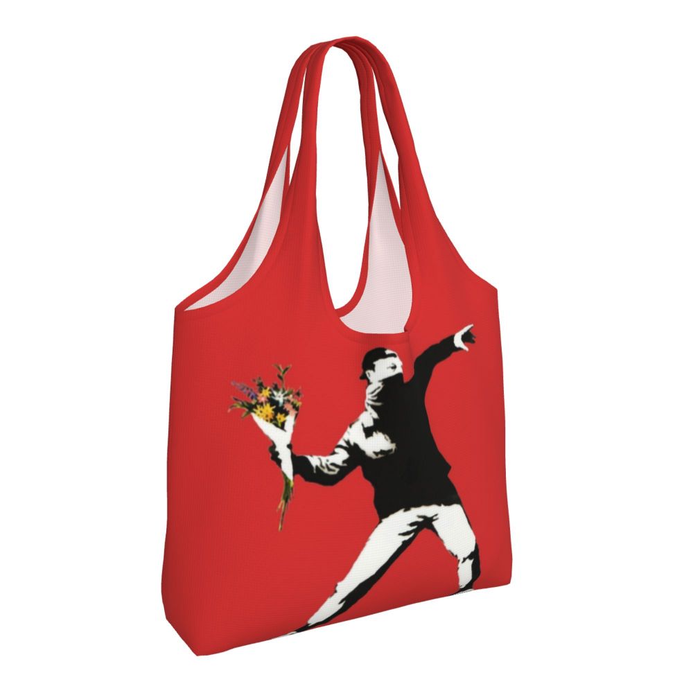 Canvas Shopper, Shoulder Tote Bags, grande capacidade,