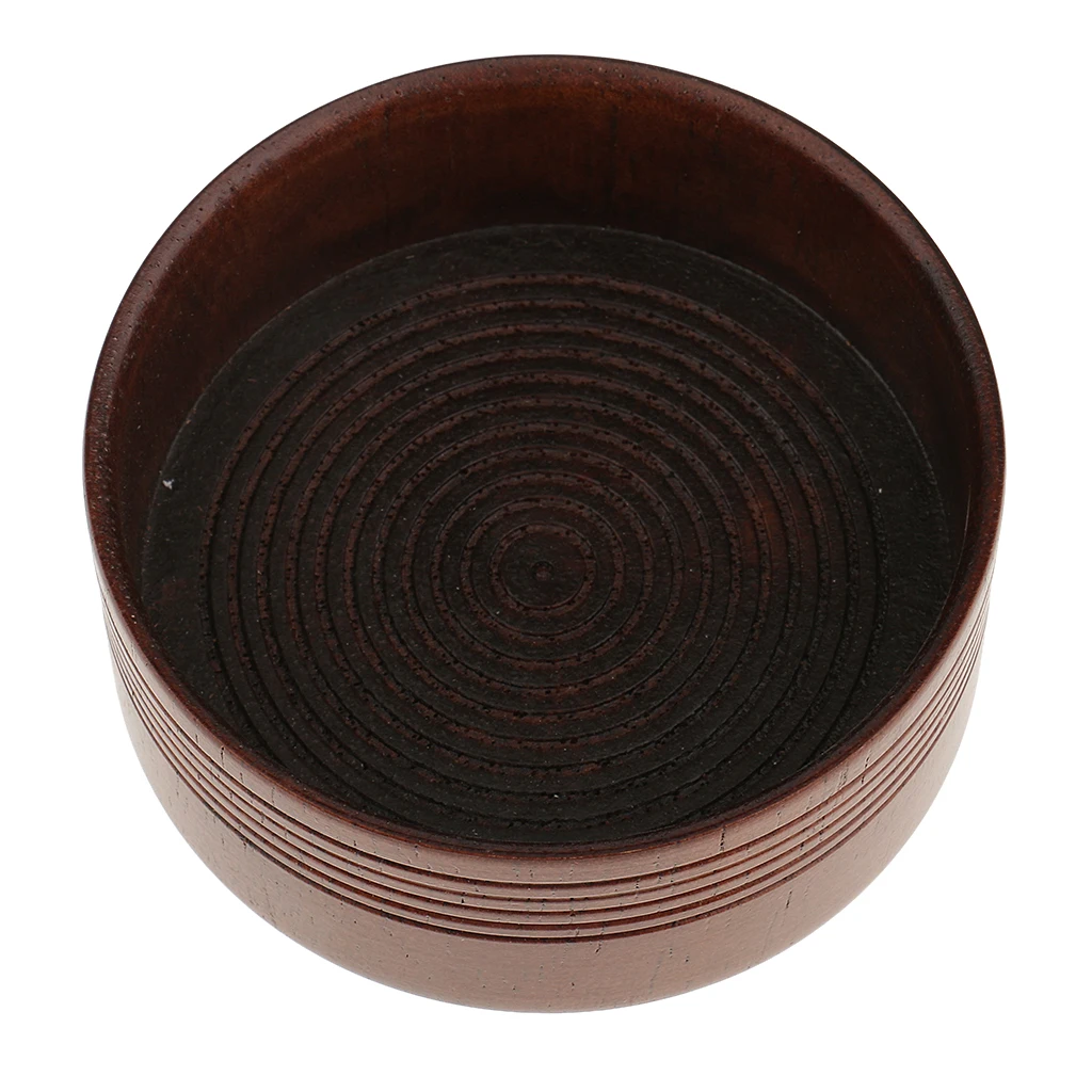 Wooden Shaving Bowl Mug Round Shaving Soap Cleaning Tool
