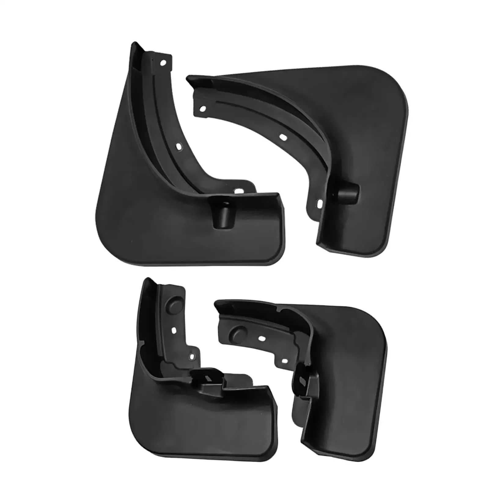 4x Vehicle Mud Flaps Front and Rear Splash Guards Fender Mudflaps Mudguard for