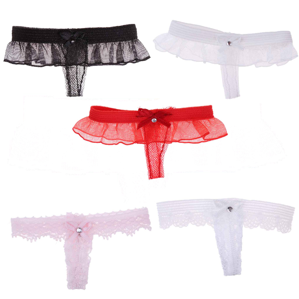1/6 Briefs Women Underwear Clothing Lace Thong for 12 '' Figure Body