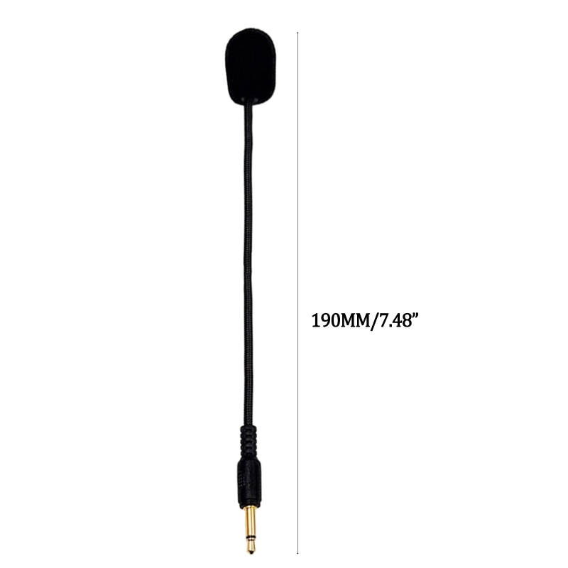 Title 6, 3.5mm Plug Noise Cancelling Microphone Bendable...