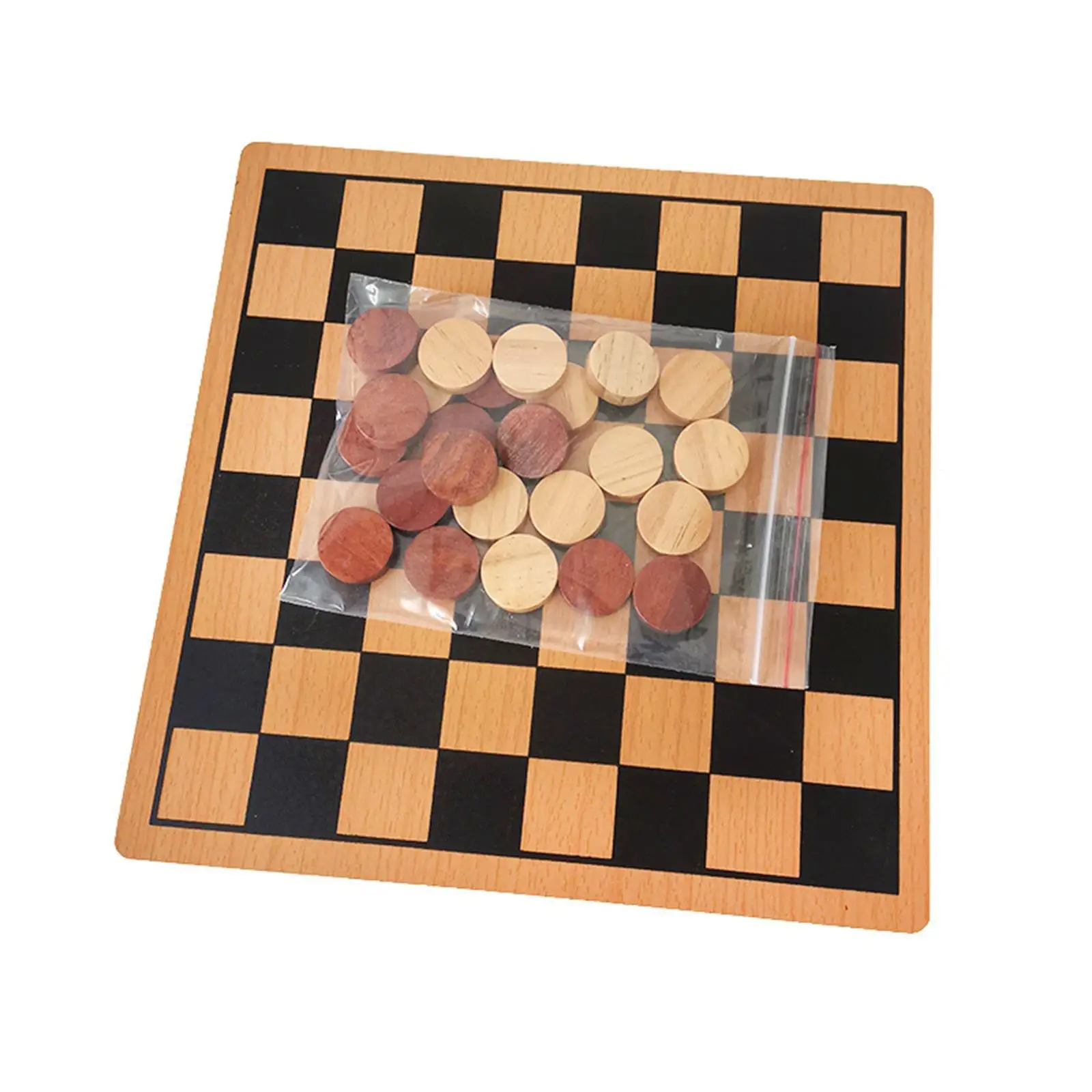 International Chess Game Set Chess Board Hand Carved Piece Early Education Toys Craft for Centerpieces Travel Desktop