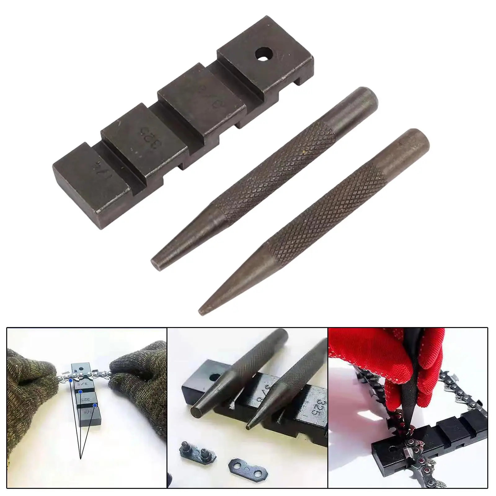 Chainsaw Removal Breaker Repairing Tools Set Chains Breaker for Garage