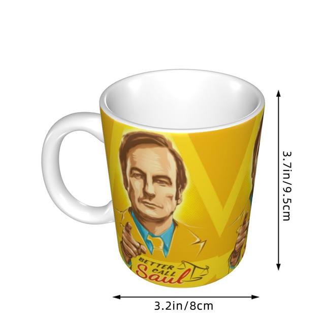 TV Breaking Bad Mugs Heisenberg Cups Better Call Saul Fried Chicken Shop  mugen Los Pollos Hermanos Drinkware Teaware Home Decal - AliExpress