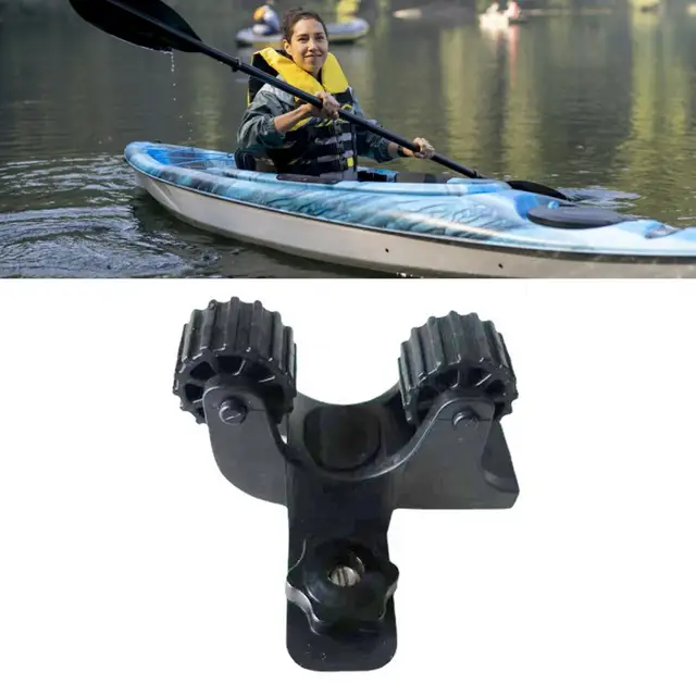 2PCS Portable Kayak Paddle Holder Kayak Track Mount Accessories For Fishing Kayak  Rail Accessories - AliExpress