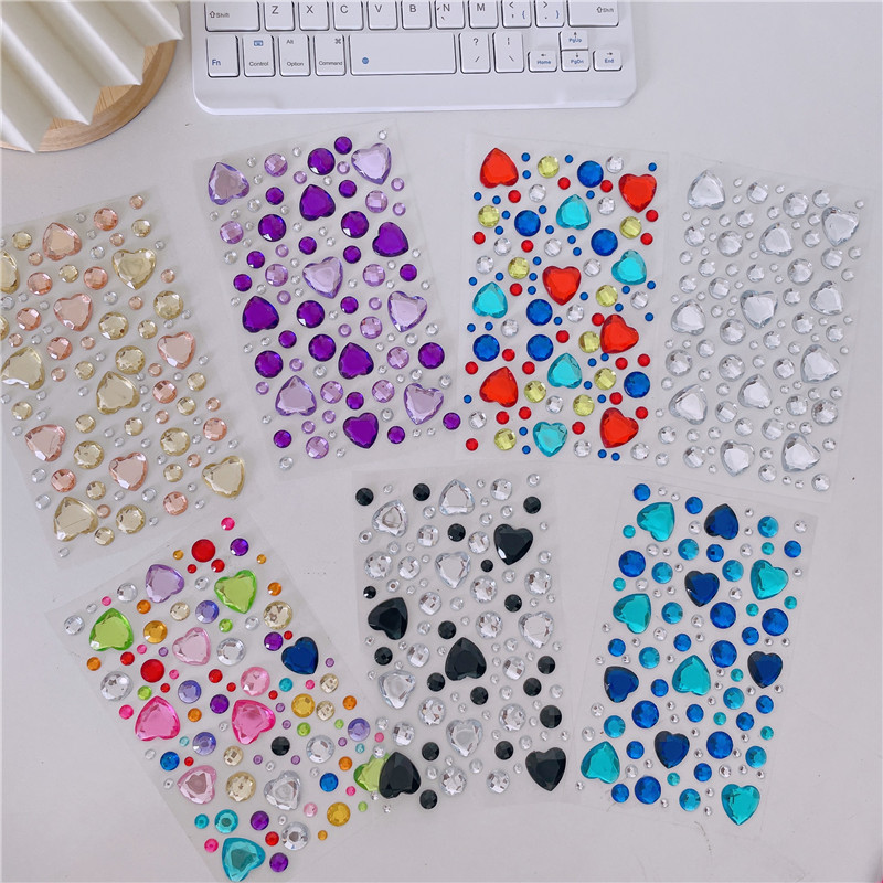 Best of 3D Bright Glitter Stickers For The Face Crystals Rhinestone Diy Facial Stickers Temporary New Jewelry Sticker Festival Makeup Reviews & Tips