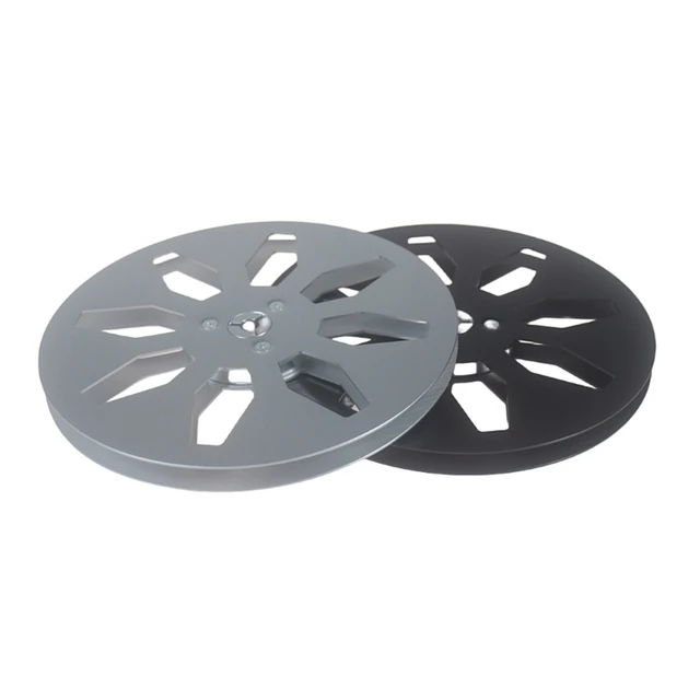 1/4 7 Inch Empty Tape Reel Aluminum Alloy 8 Hole Universal Opening