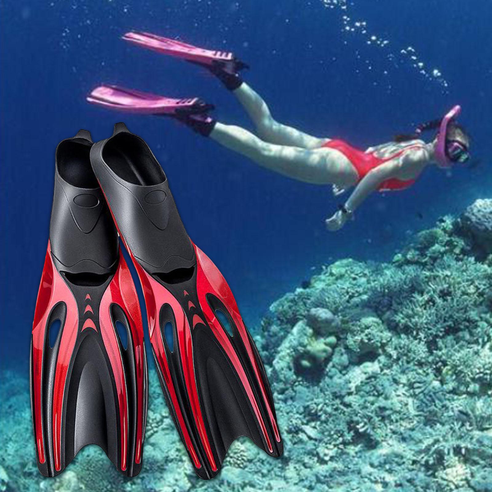 Adult Snorkeling  Flippers  Comfortable Scuba Diving