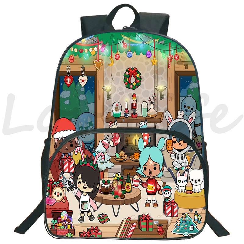 mochilas meninos meninas anime adolescentes mochila toca