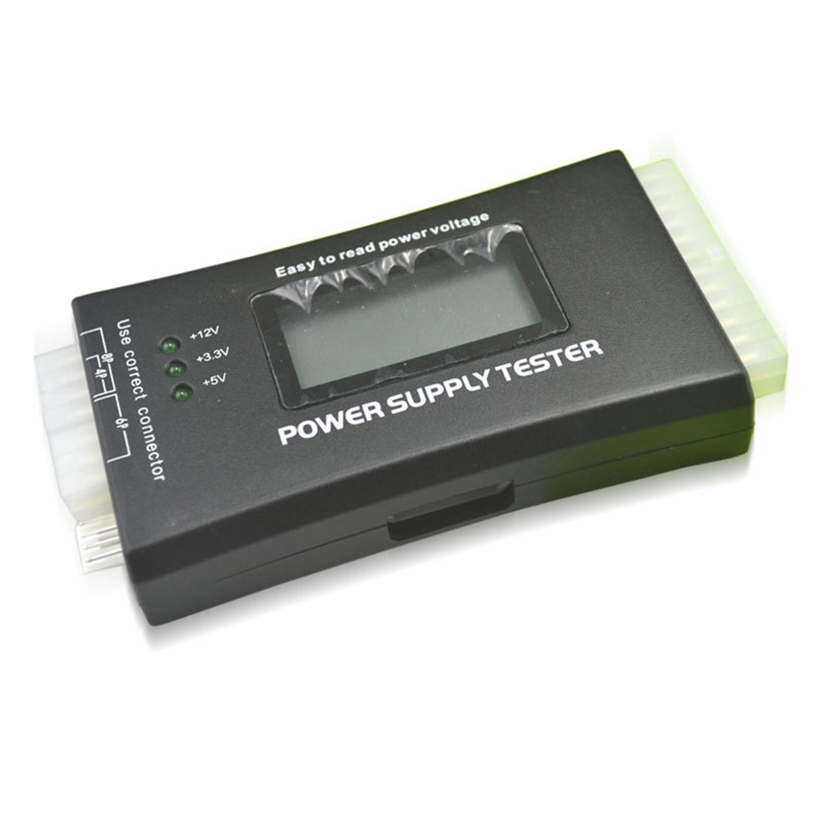 LCD Power Supply Tester Digital LCD Display Power Measuring Tool for TFX