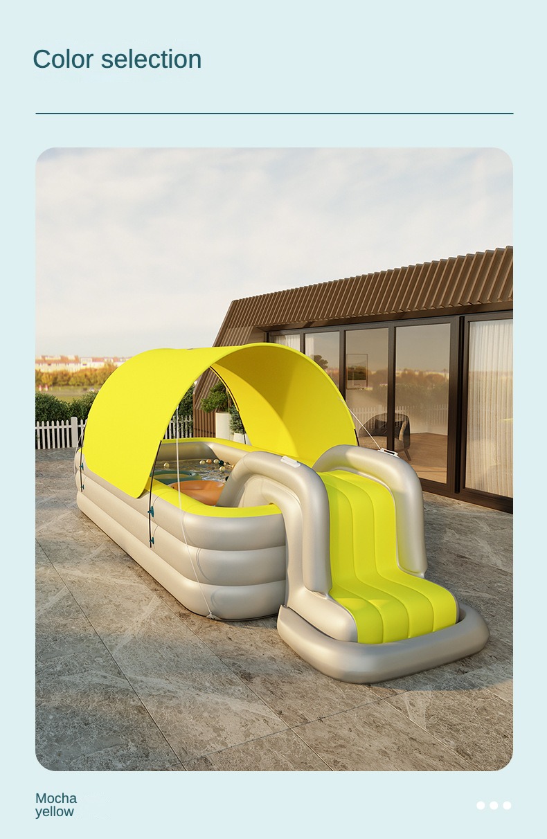 Title 16, Kinderschwimmbecken Sunshade Baby Automatischer...