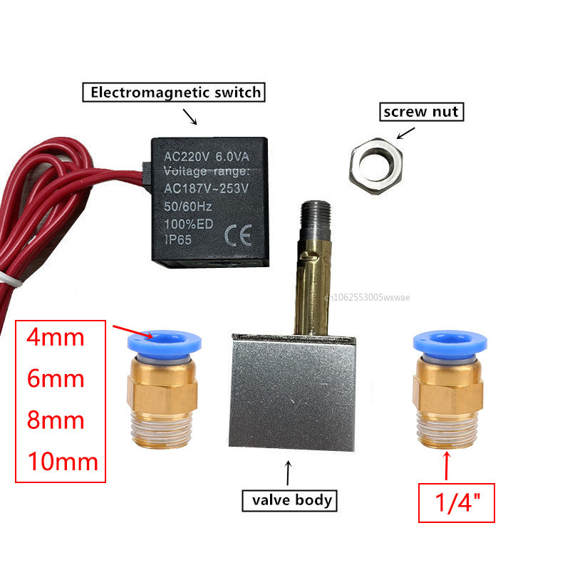 12v 24v posição pneumática bobina liga elétrica