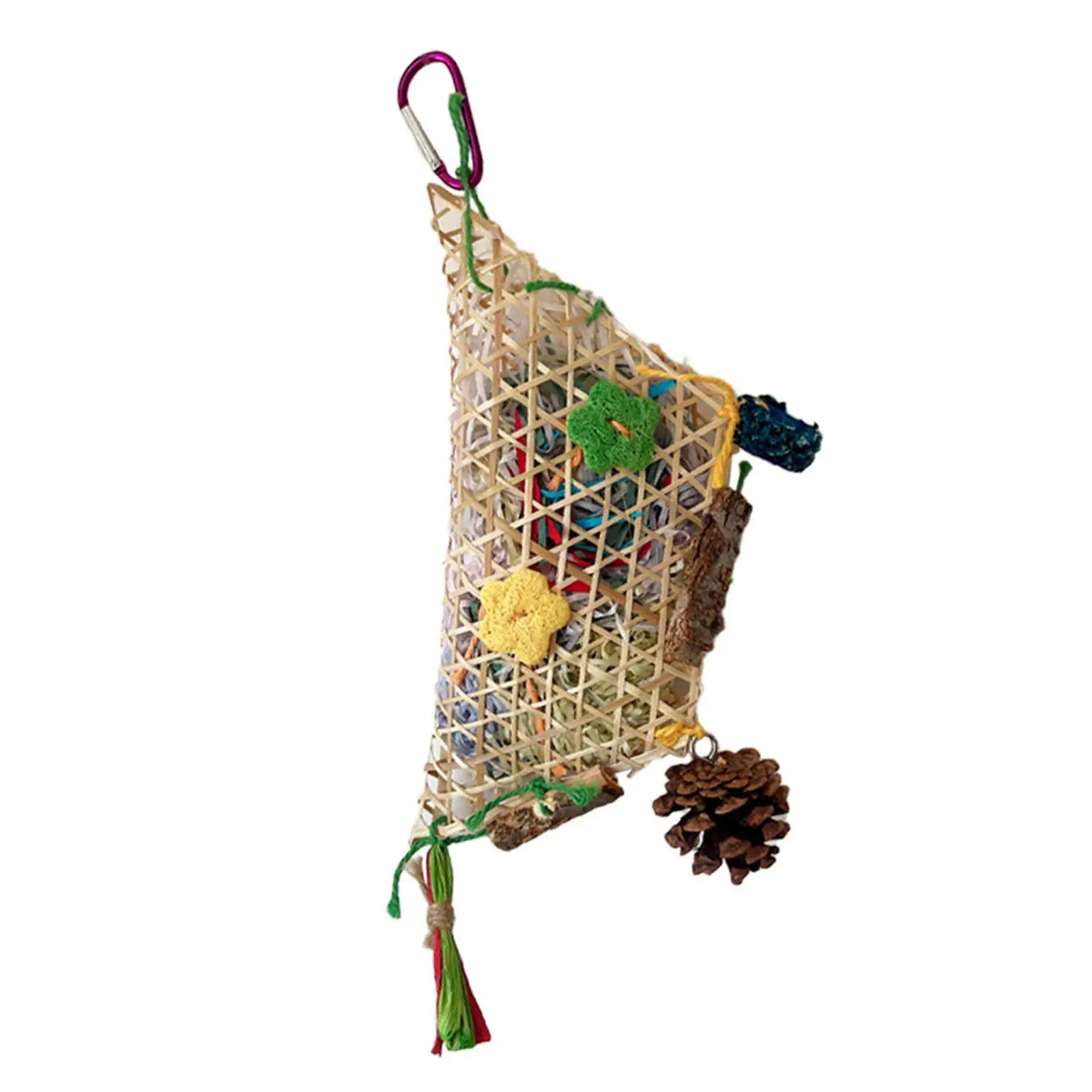 Parrot Chew Toy Bird Chewing Toy Parrot Cage Shredder Toy Bird Chew Toy for Finches Small Medium Birds Lovebirds Parrot Macaws