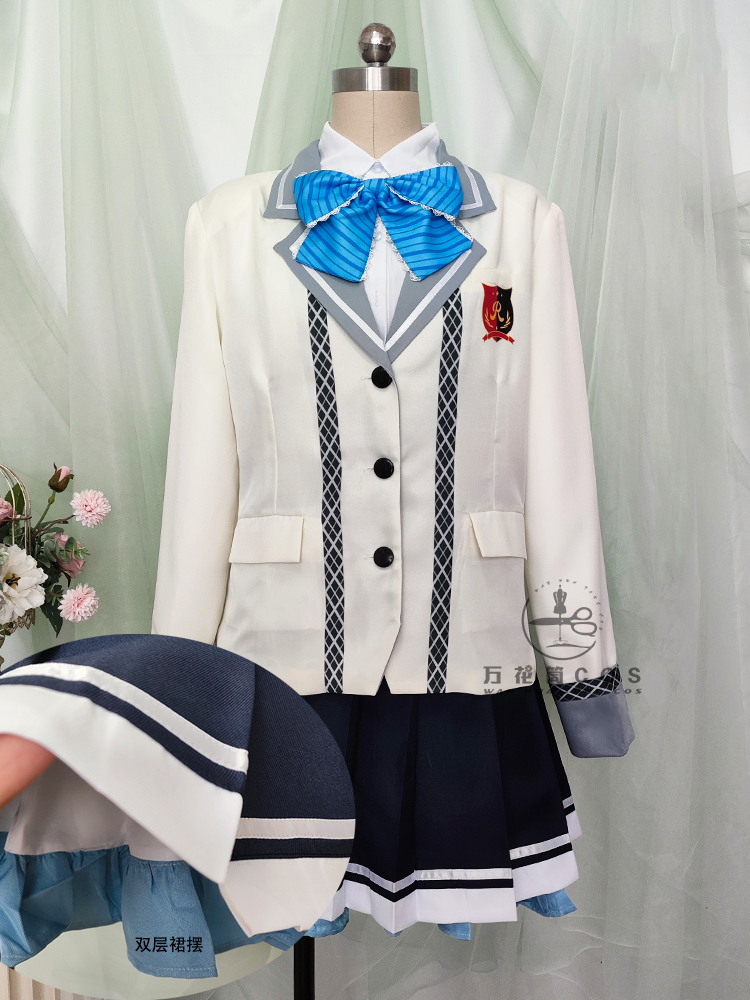 Sumeragi Setsuna Hoshizaki Akari Cosplay Kostüm Transcend Lichter Cosplay Kleidung Party Anzug Halloween Uniformen Nach Maß – Detail 6
