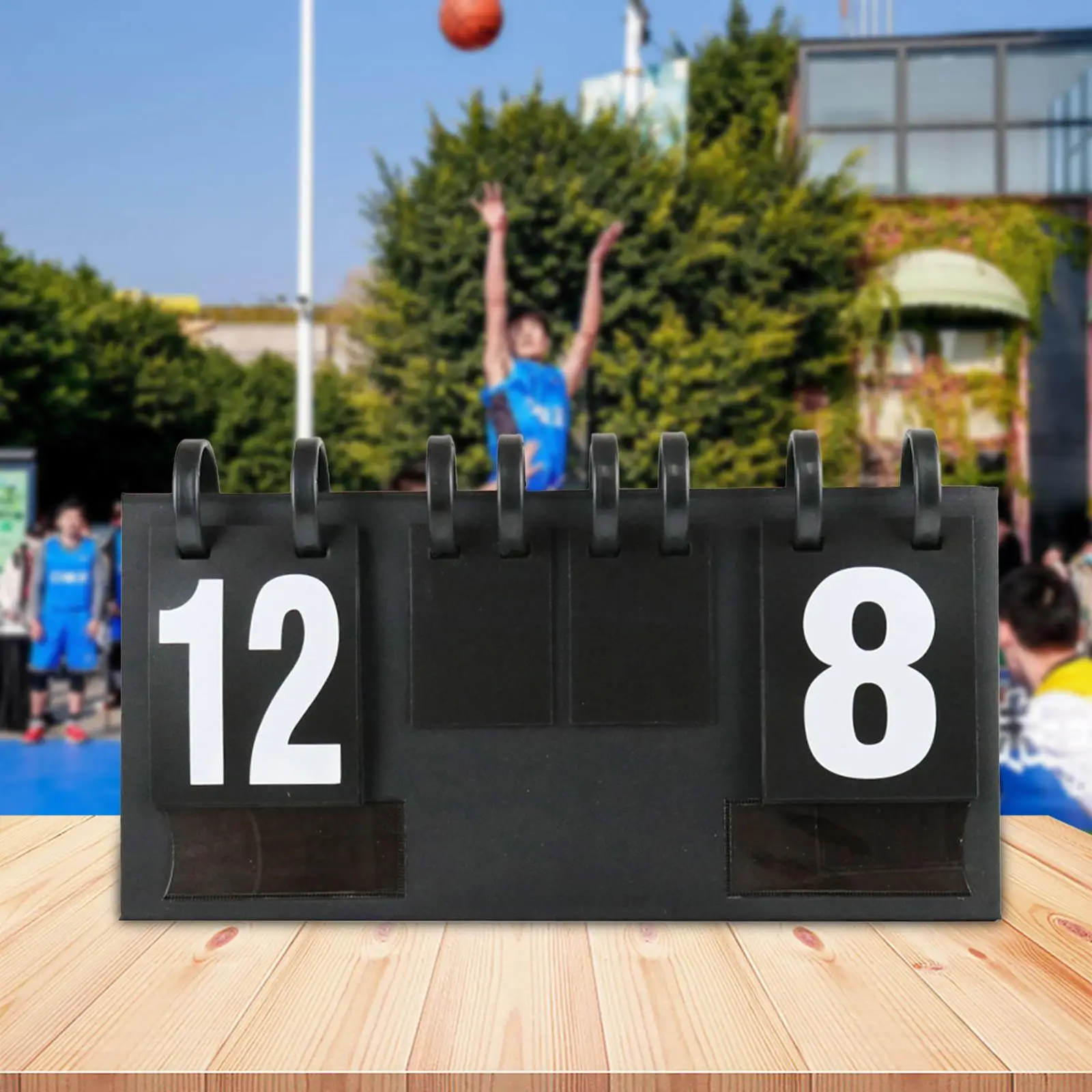 Table Scoreboard Professional Scoreboard Flipper Flip Score Board for Basketball Pingpong Ball Table Tennis Baseball Volleyball