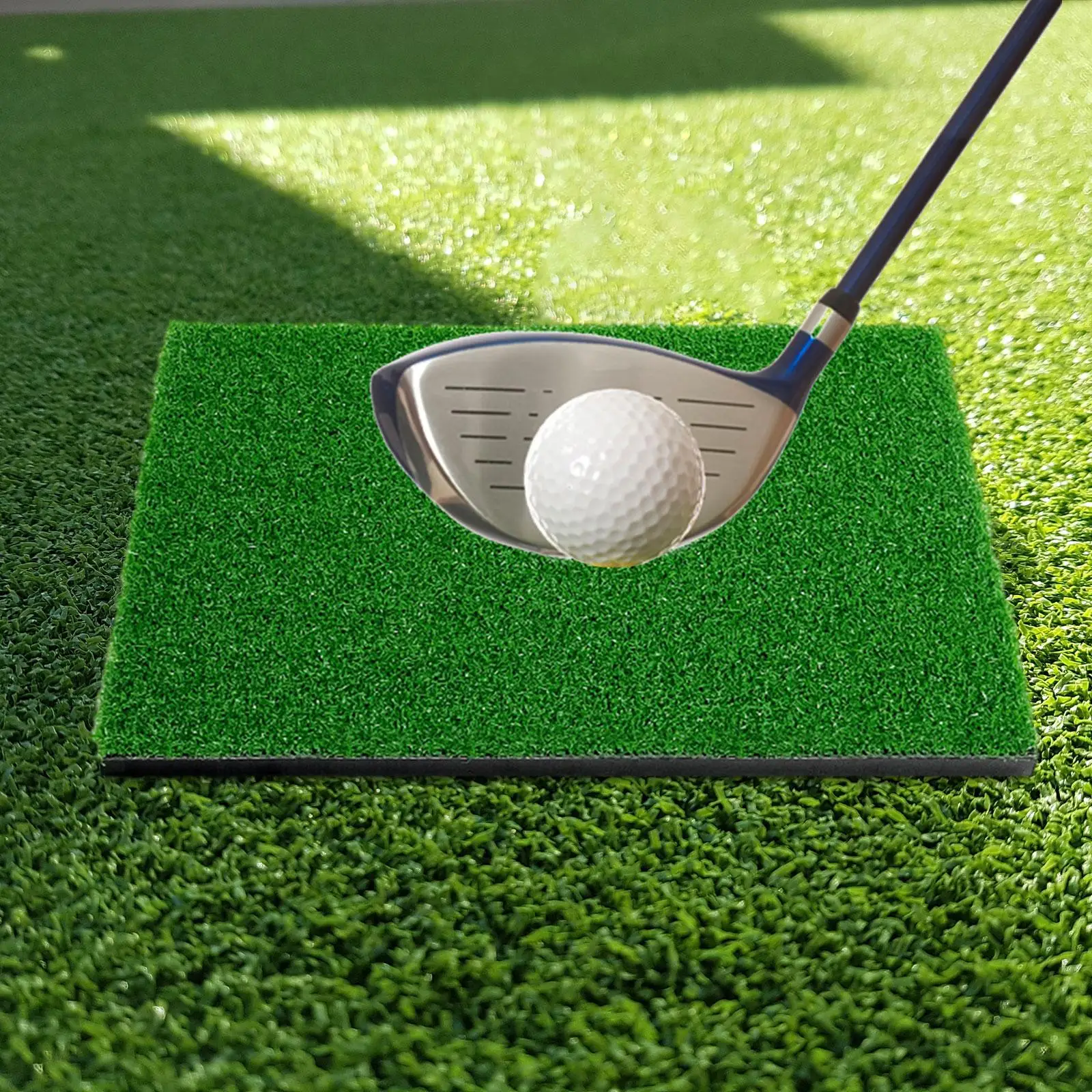 Golf Game Mat Indoor Outdoor Games Golf Hitting Mats Durable Improve Golf Skills Golf Training Mat for Driving Range Backyard