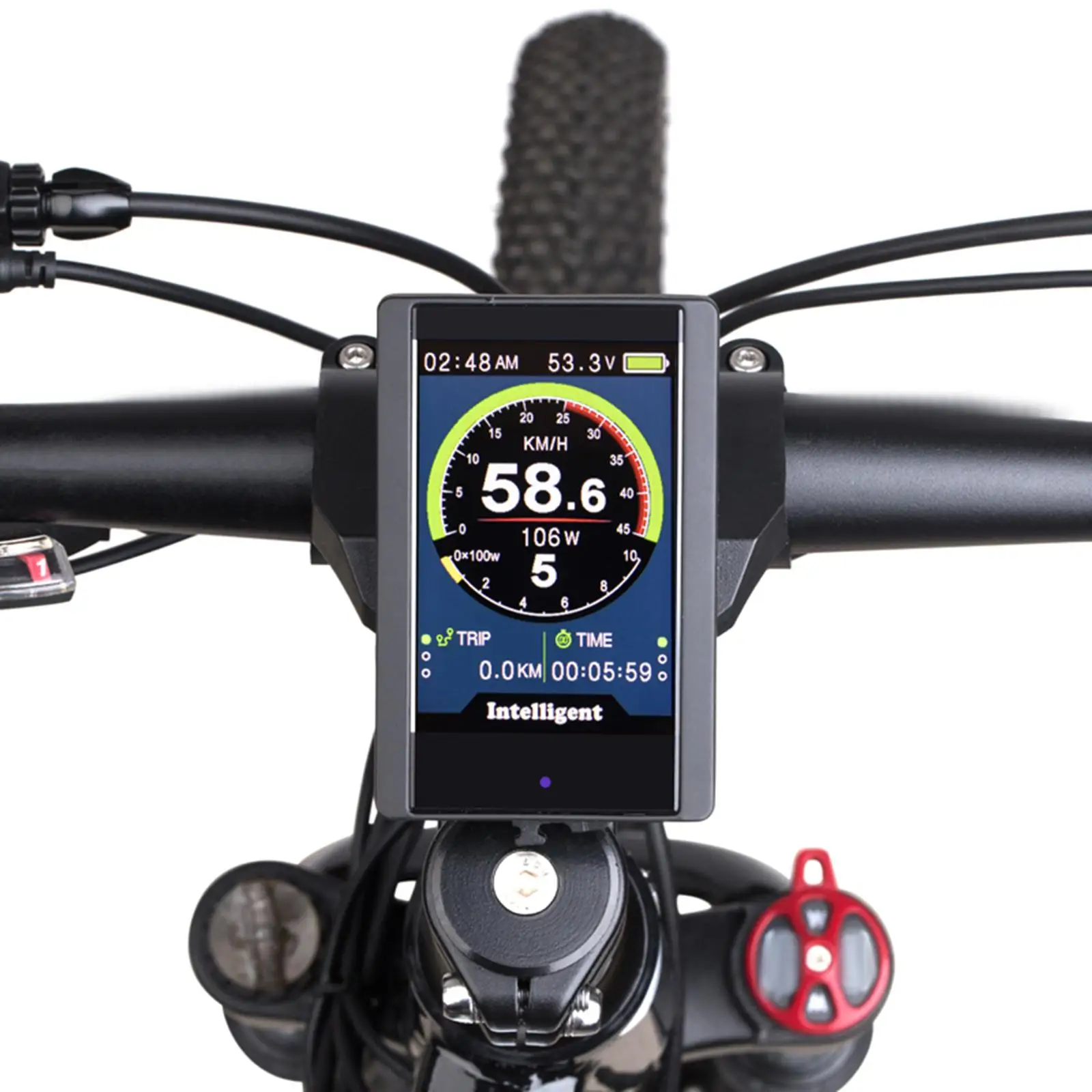 850C Electric Bicycle LCD Display Mid Drive Motor Bicycle Computers Durable Waterproof Display Controller for BBS01 BBS02 