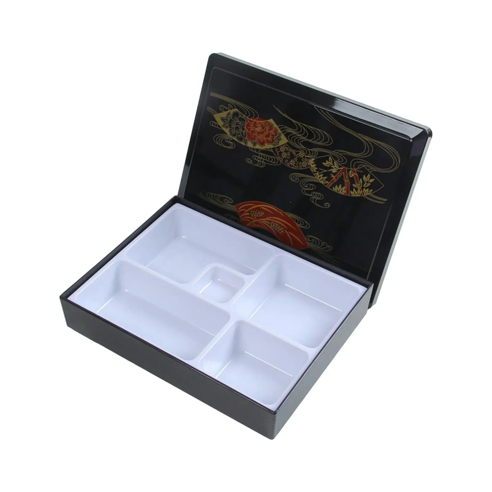 Japanese Bento Box Traditional Bento Box for Office Home Sushi, Rice, Sauce