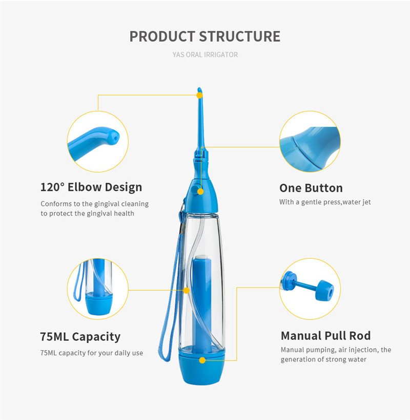 Title 3, Oral Irrigator Teeth Cleaner Water Jet Tooth He...