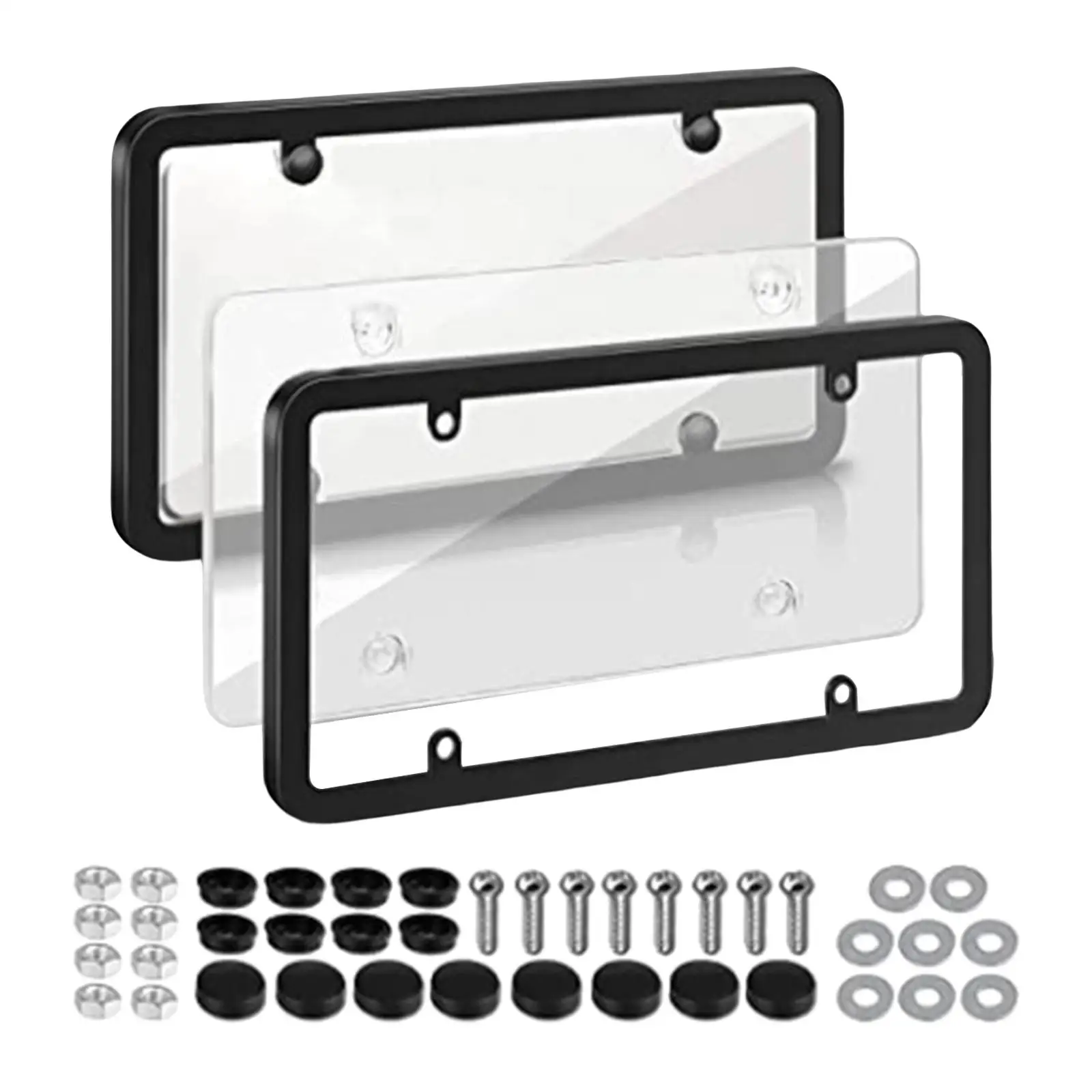 Universal American Plate Frame Car Plate Frame for Vehicles