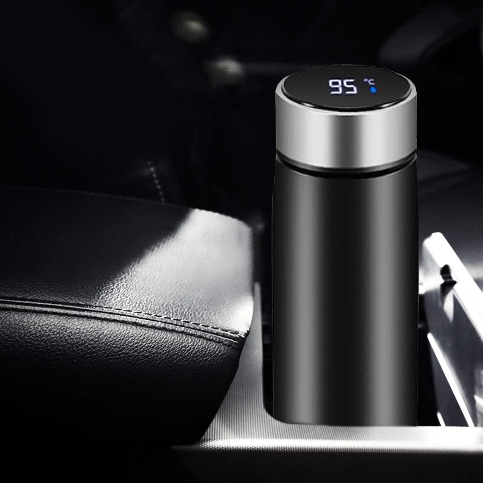 Stainless Heating Cup Intelligent Cup Heater Car Bottle Warmer