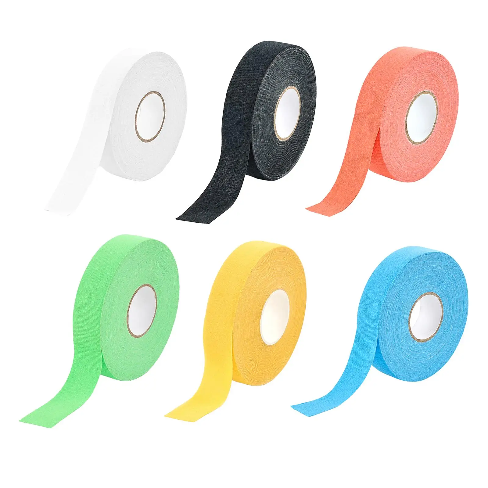 Ice Hockey Cloth Tape Protector Cover Skipping Rope Hockey Stick Tapes for Training Ping Pong Racket Baseball Golf Pole Practice