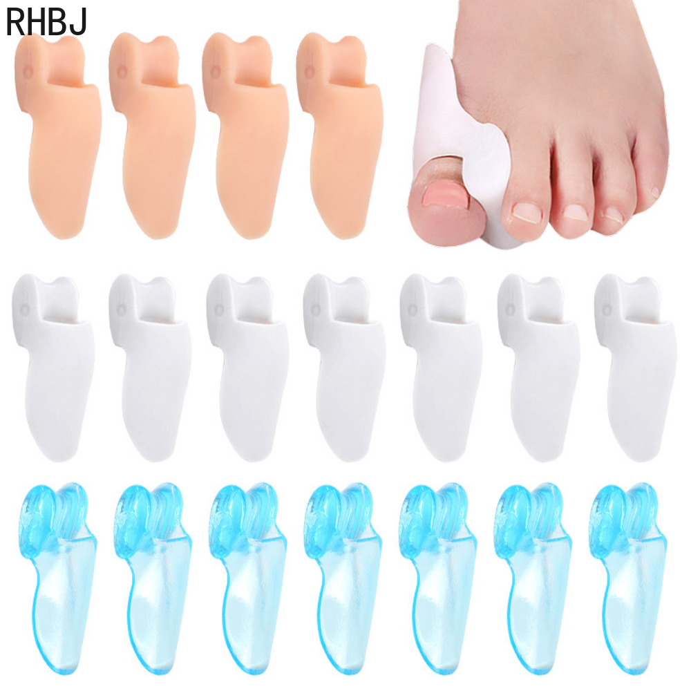 25Pairs Silikon Ausrichtung Fuß Schmerzen Relief Hallux Valgus Schiene Big Gel Toe Spacer Separatoren Pads Bunion Haarglätter Orthese – Detail 6