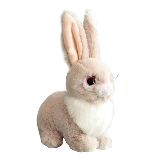 Stuffed Plush Doll Khaki Birthday Cartoon Easter Simulation Bunny