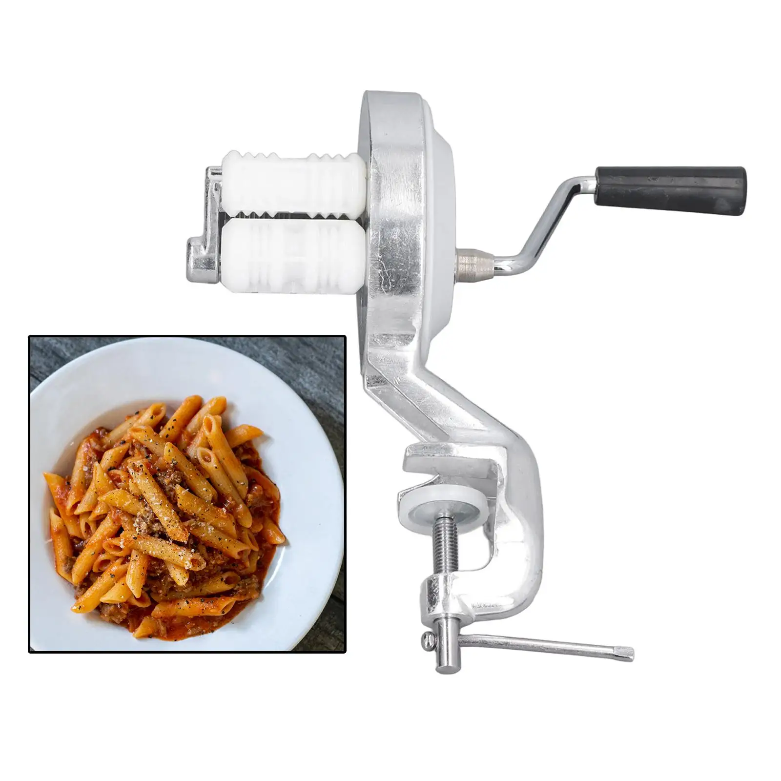Handmade Spaghetti Maker Manual Noodle Maker Kitchen Food Making Equipment for Fettuccine Kitchen Spaghetti Home Noodles