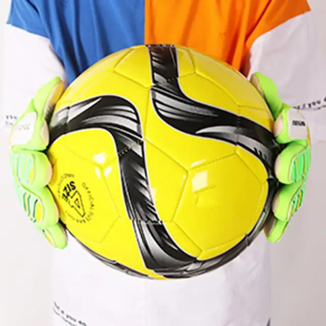 1 paio di guanti da portiere per portiere da calcio con impugnatura forte, guanti  da calcio per bambini resistenti agli urti e traspiranti - AliExpress