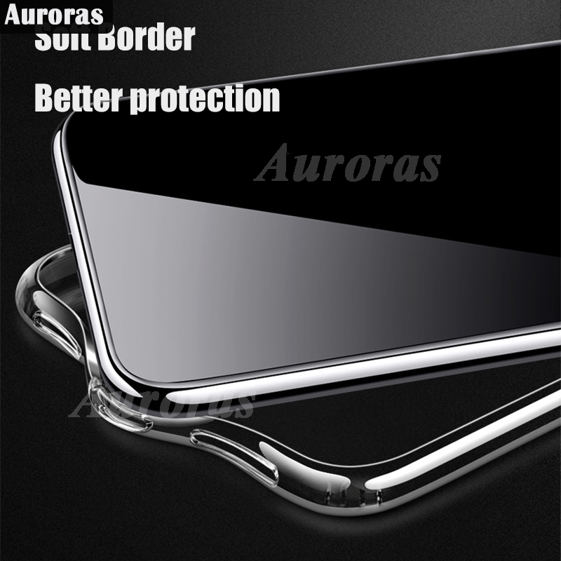 Auroras For Redmi 10A Case Anti-fall Clear Case Shockproof With Ring Soft Cover For Redmi 10C Clear Phone Case