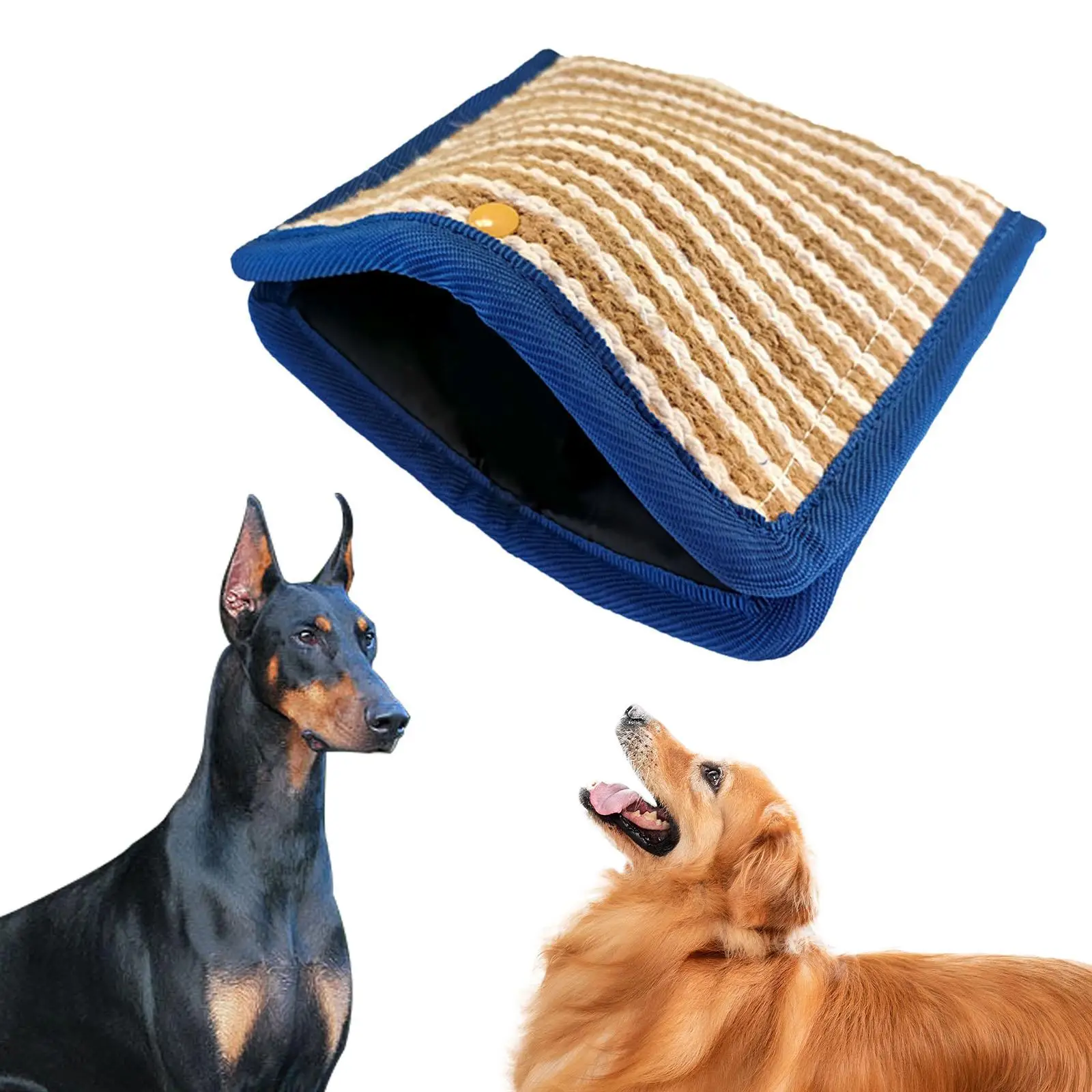 Dog Bite Pillow Tug of Dogs Toy Puppy Training Durable Dog Training Biting Sleeves Tear Resistant for Puppy Dog Supplies