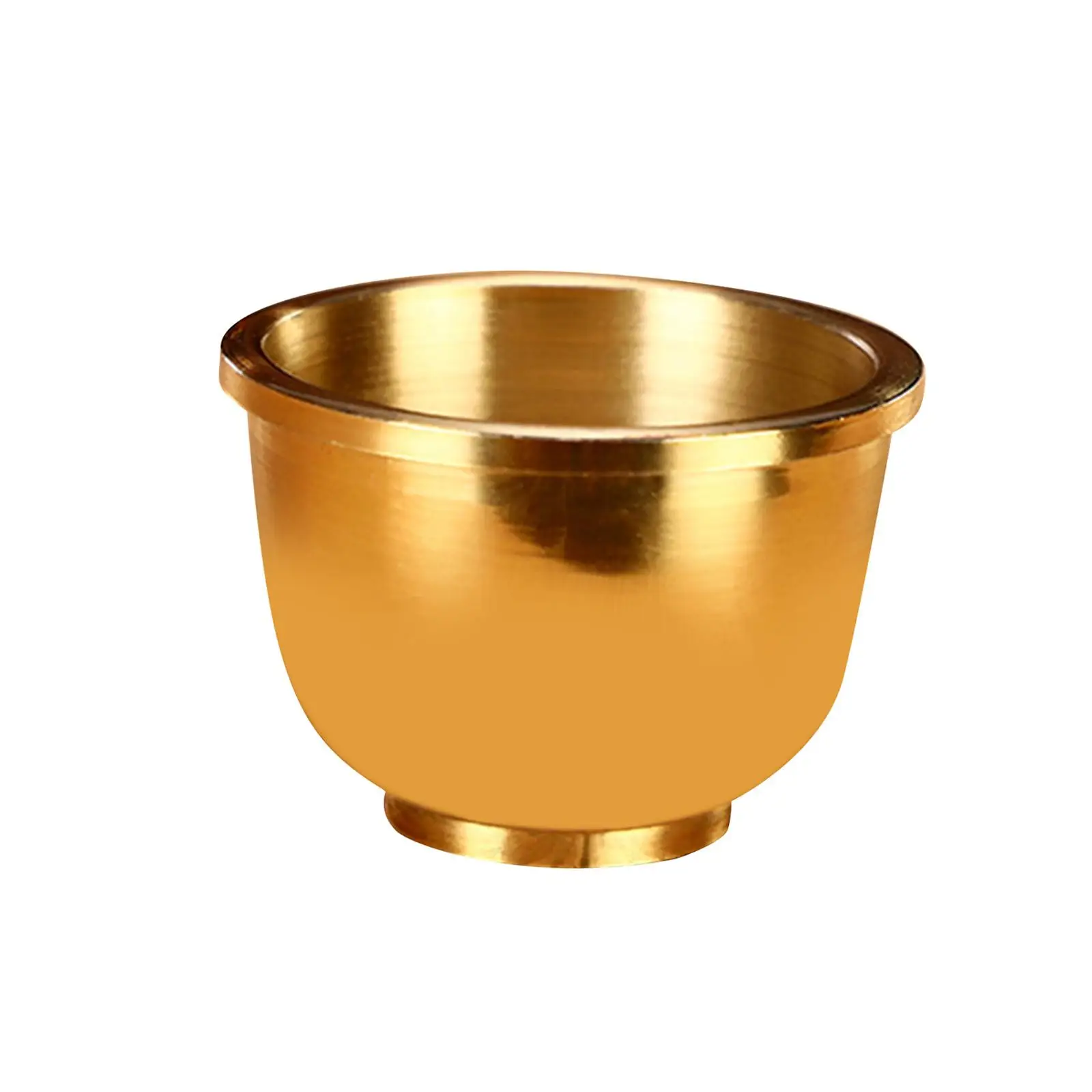 Brass Cup Buddha Cups Water Cup Popular Worship Supply for Living Room