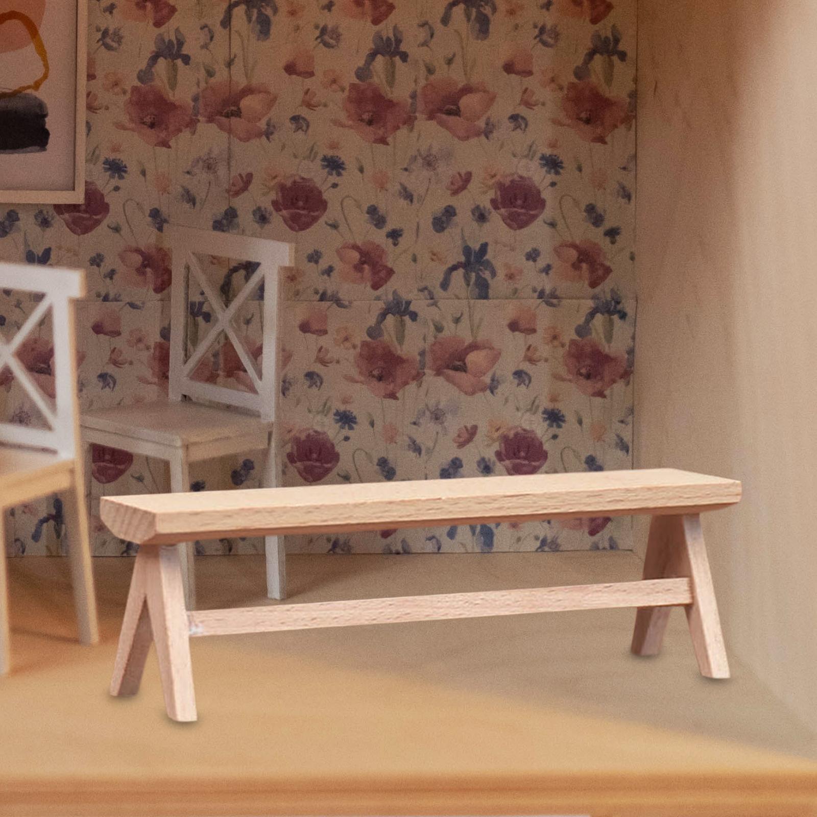 Unpainted deals dollhouse furniture