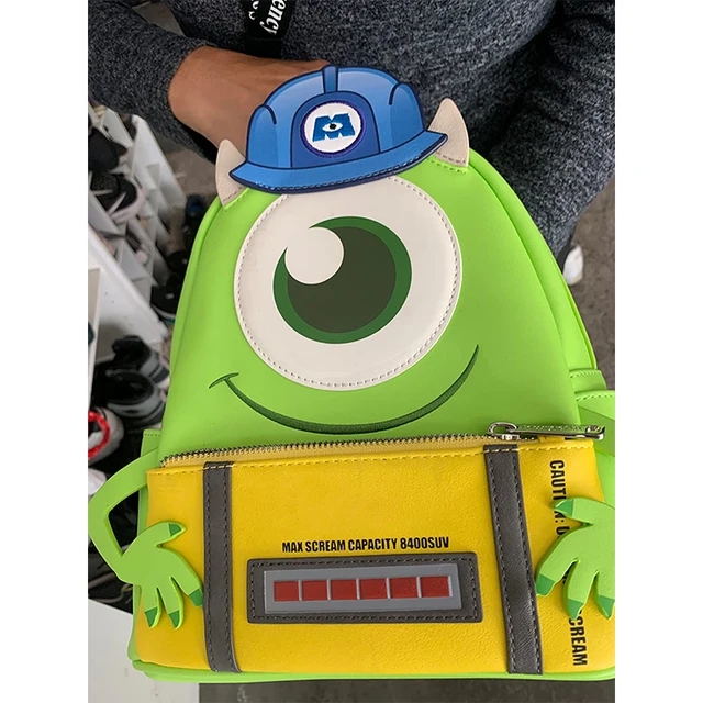Disney Parks Loungefly Mini Backpack - Monsters Inc - Mike Wazowski