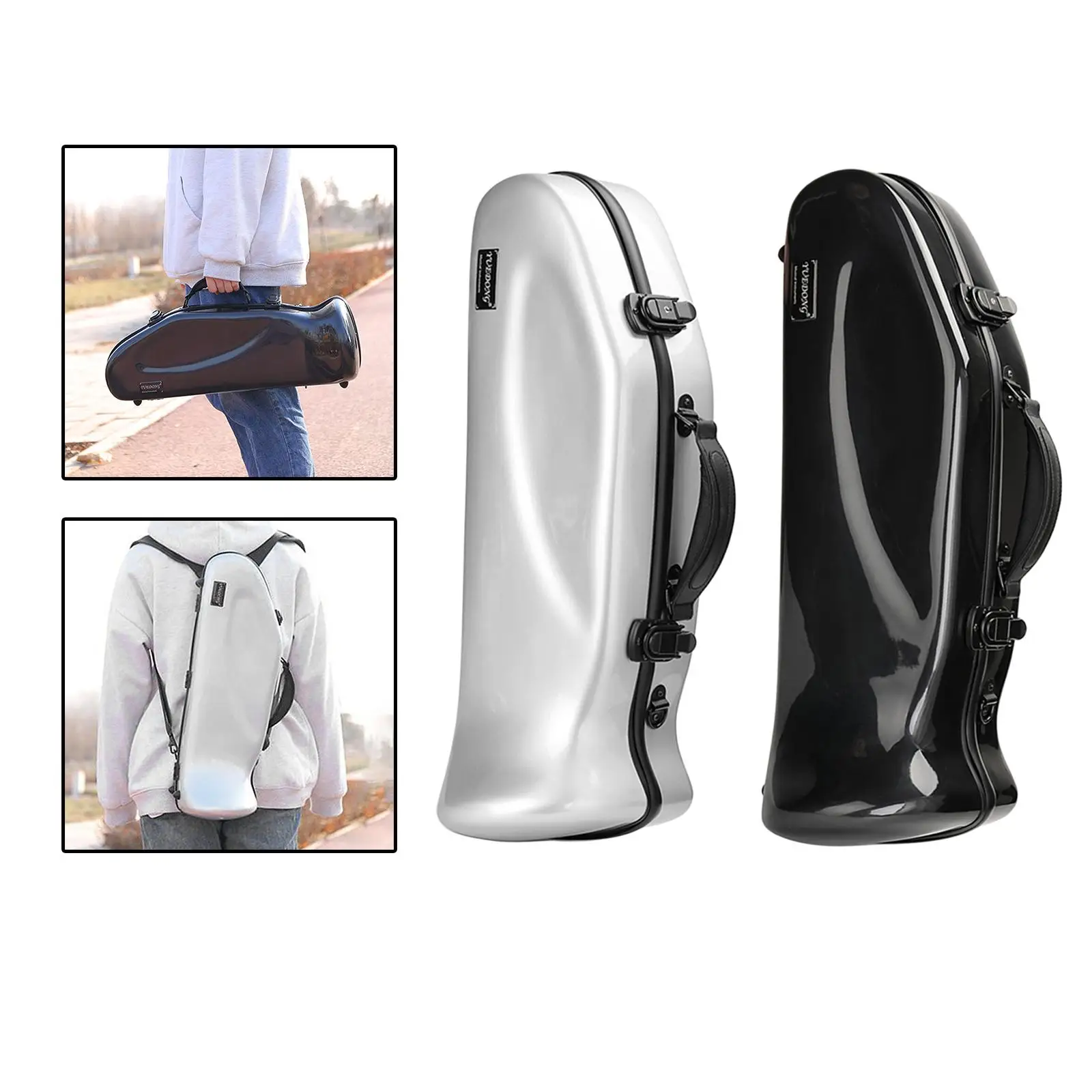 Trumpet Case Adjustable Detachable Backpack Frp with Shoulder Strap Instrument Case