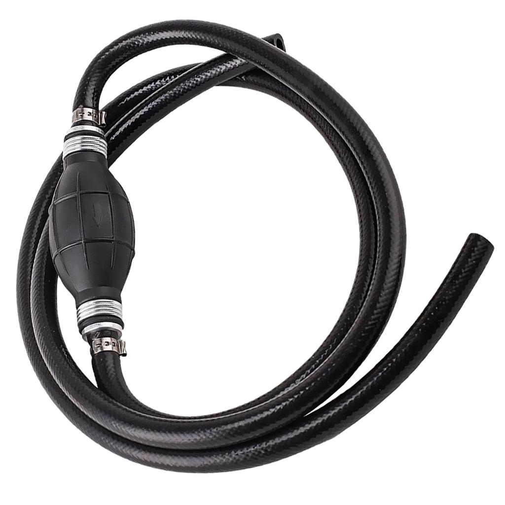 1x marine 6mm fuel hose with built-in rubber pump check valve
